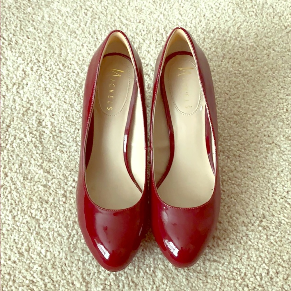 Nickels patent pumps high heels